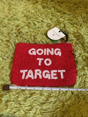 Kate spade for target beaded pouch